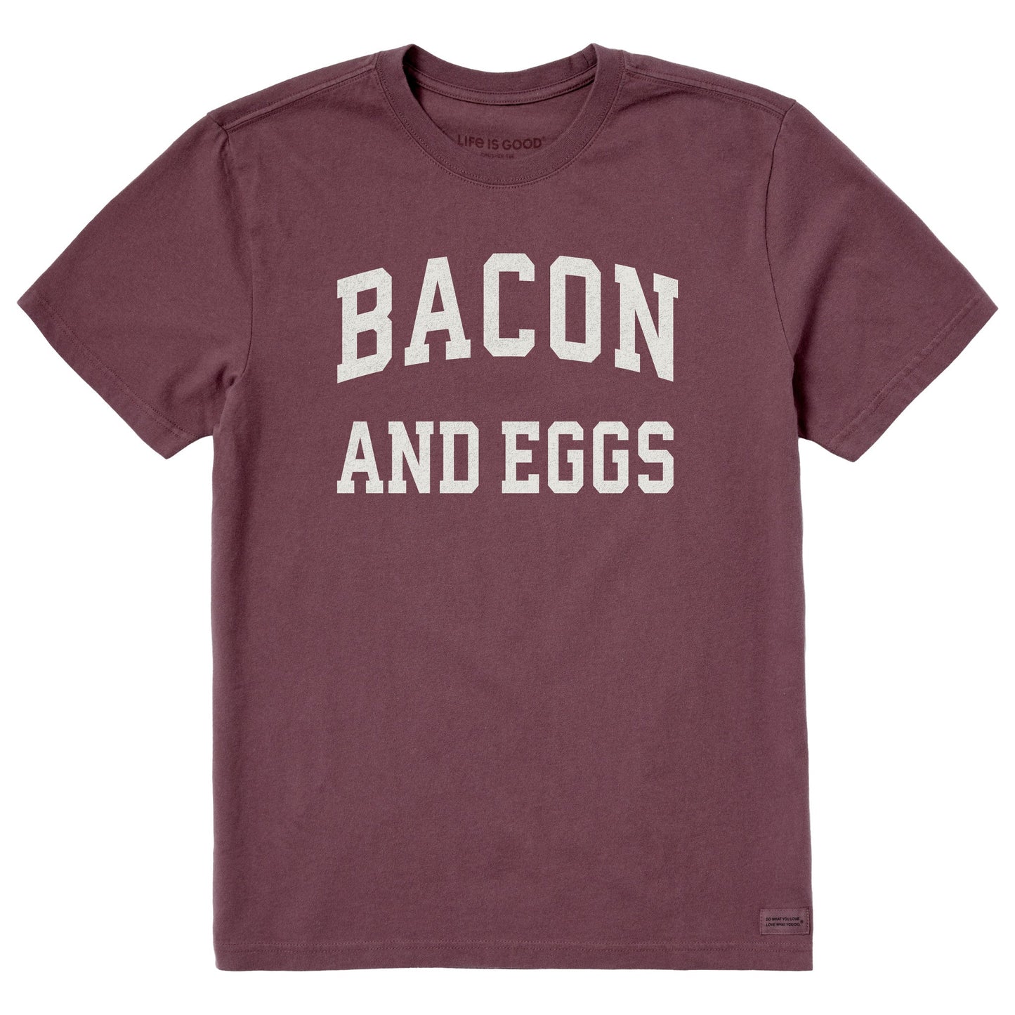 Men's Bacon and Eggs Arch Short Sleeve Crusher Tee
