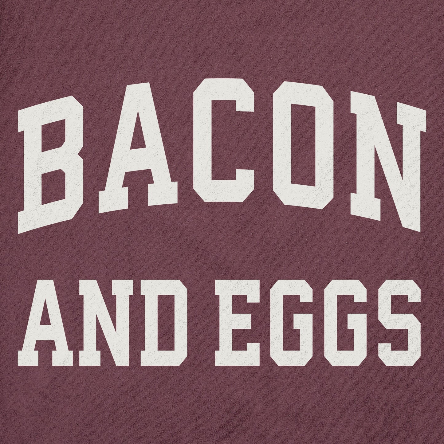 Men's Bacon and Eggs Arch Short Sleeve Crusher Tee