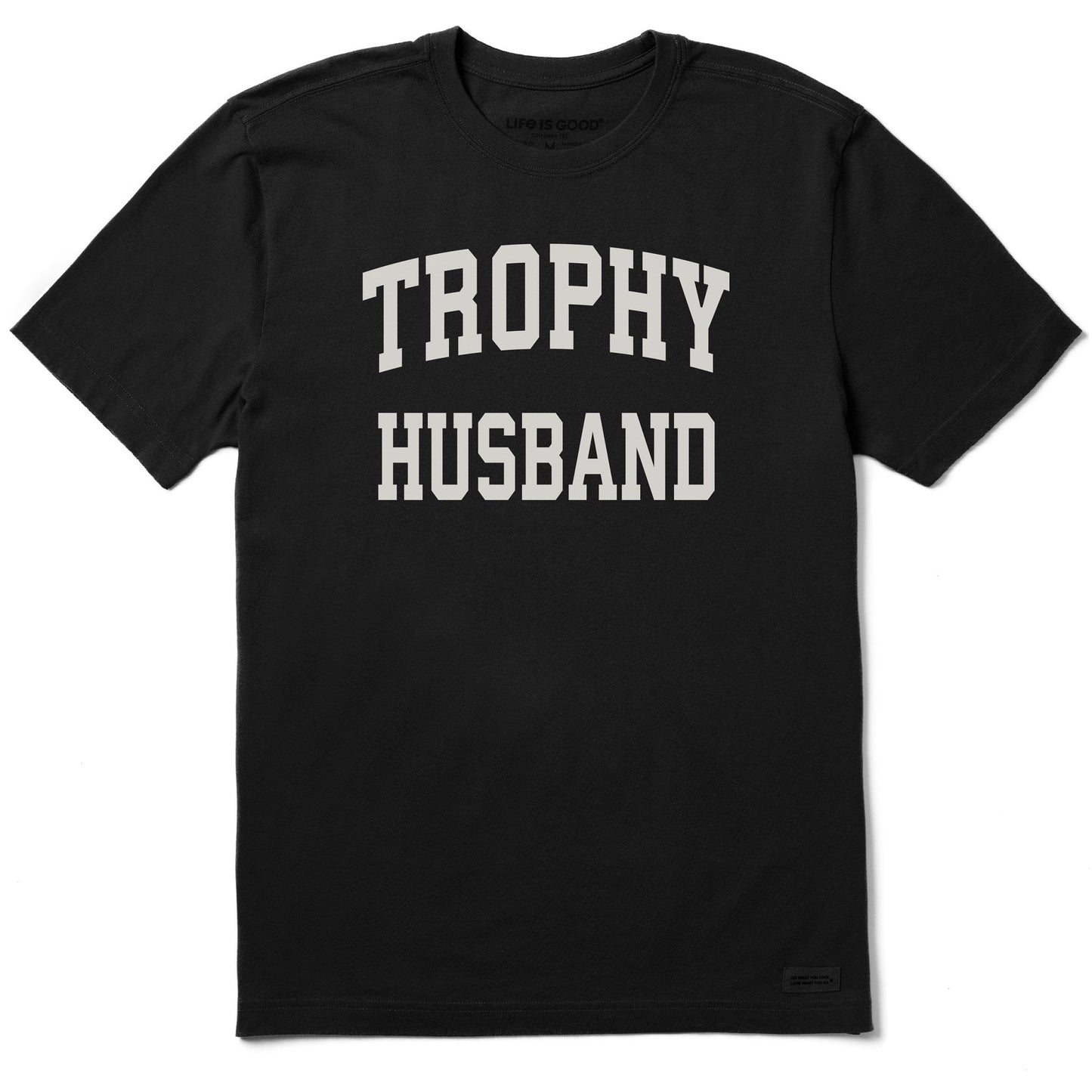 Men's Trophy Husband Arch Short Sleeve Crusher Tee