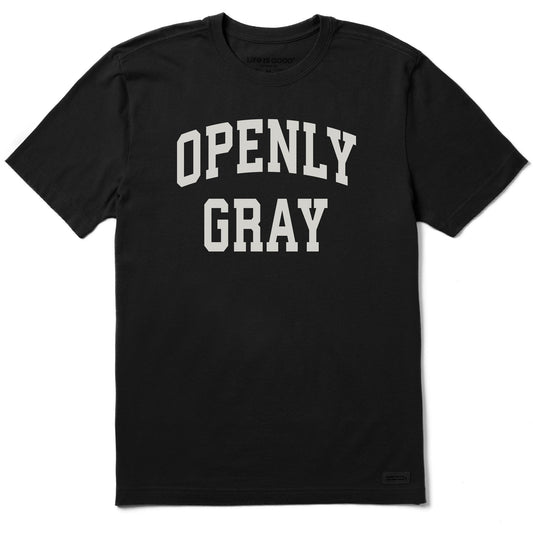 Men's Openly Gray Arch Short Sleeve Crusher Tee