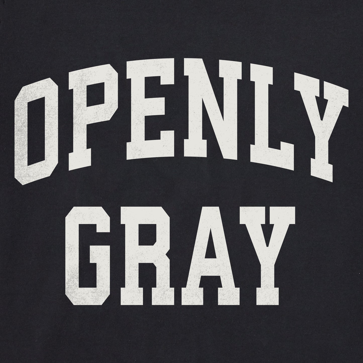 Men's Openly Gray Arch Short Sleeve Crusher Tee