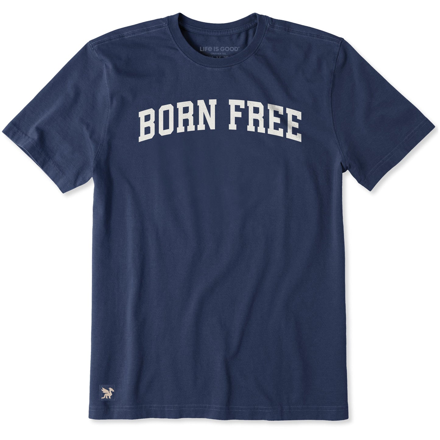 Men's Born Free Arch Short Sleeve Crusher Tee