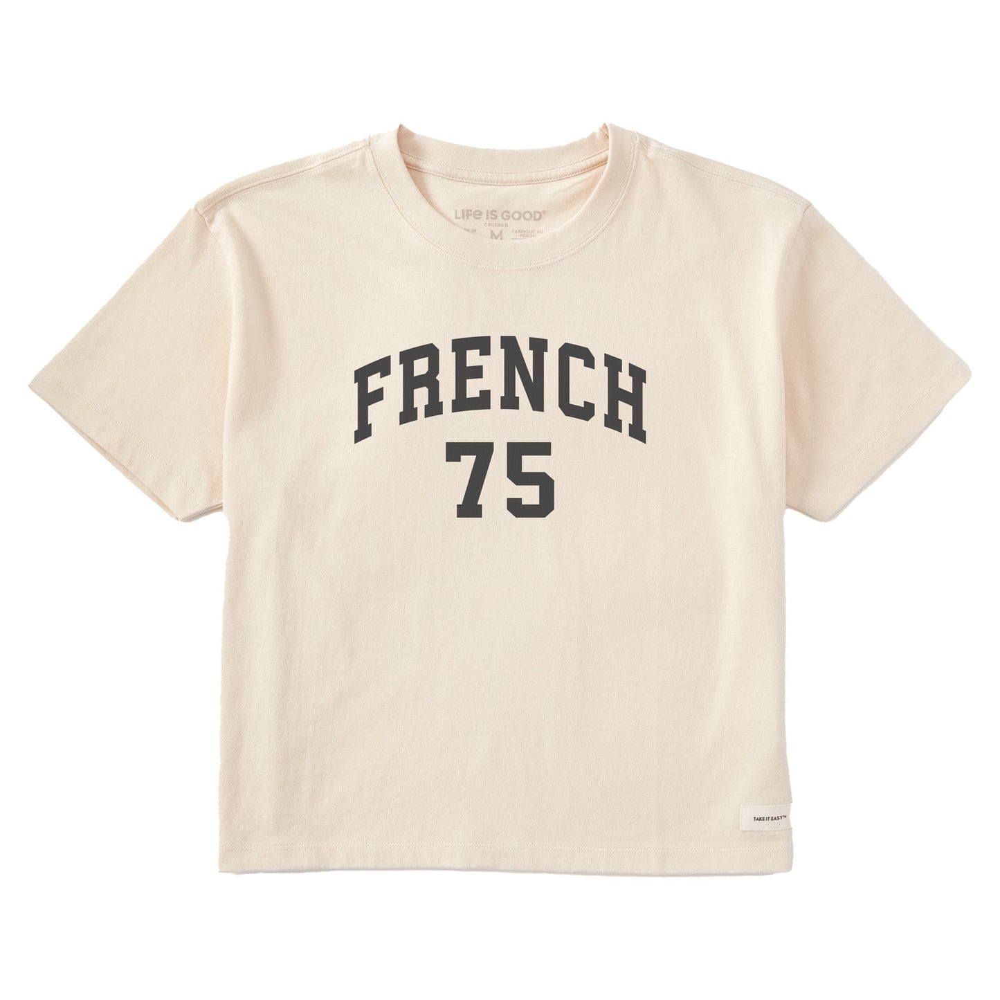 Women's French 75 Arch Short Sleeve Crusher Boxy Tee