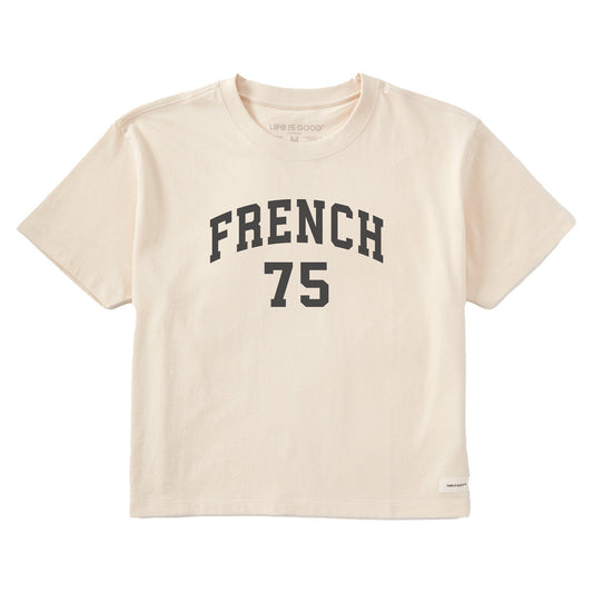 Women's French 75 Arch Short Sleeve Crusher Boxy Tee