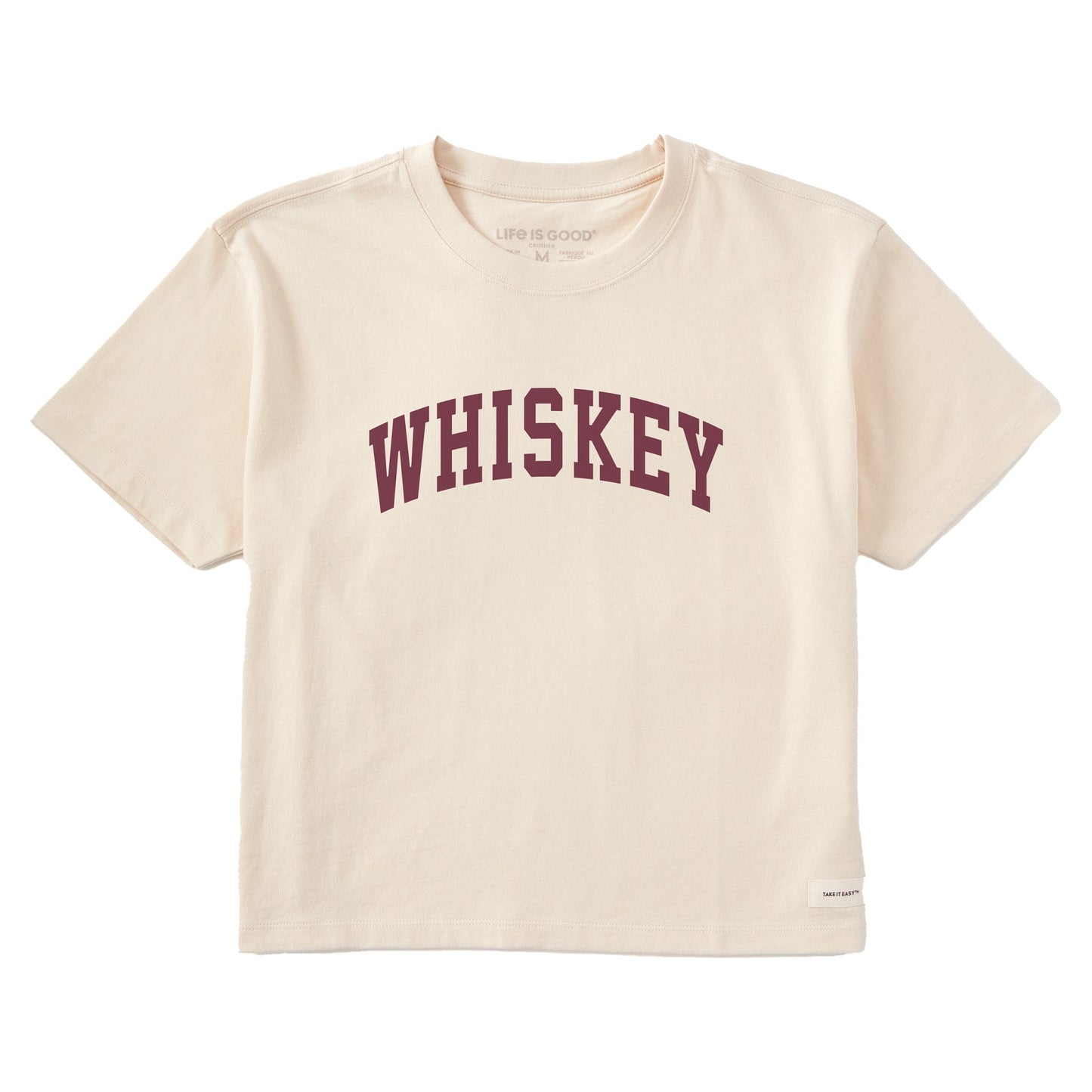 Women's Whiskey Arch Short Sleeve Crusher Boxy Tee