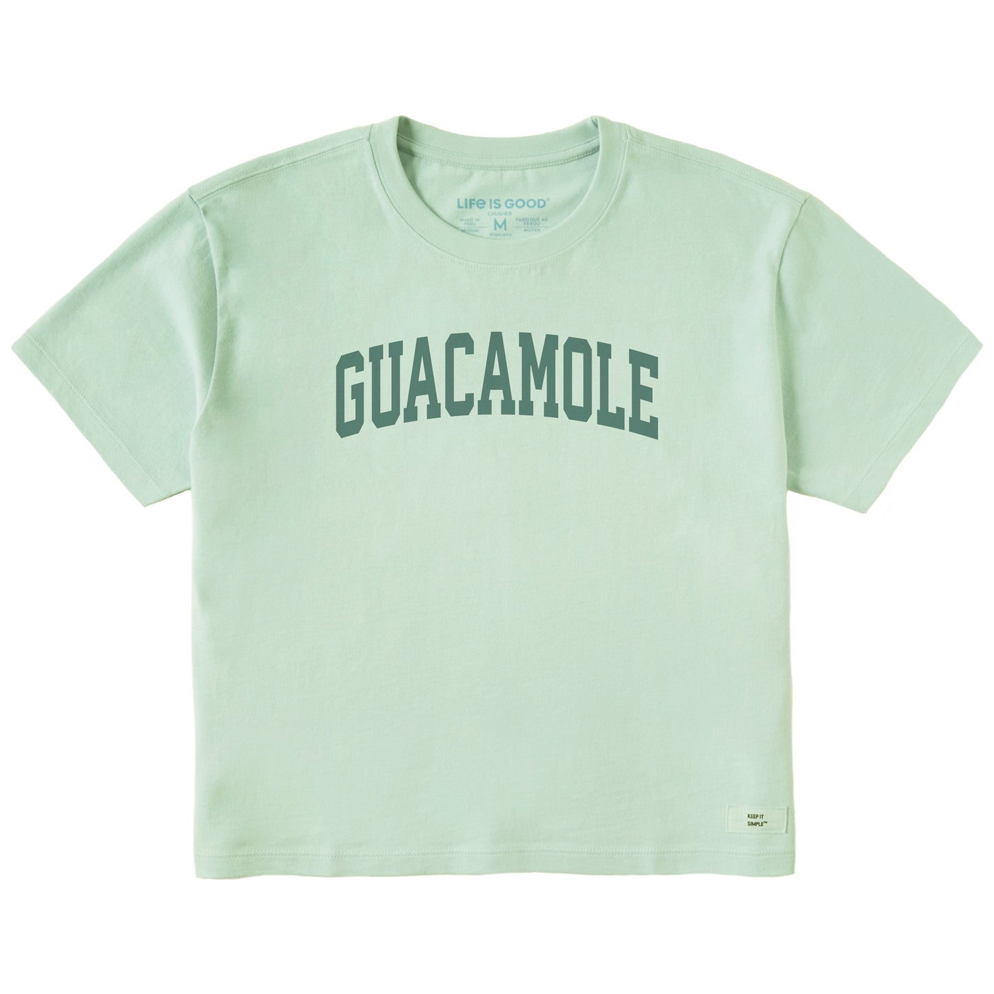 Women's Guacamole Arch Short Sleeve Crusher Boxy Tee