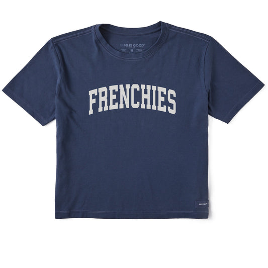 Women's Frenchies Arch Short Sleeve Crusher Boxy Tee