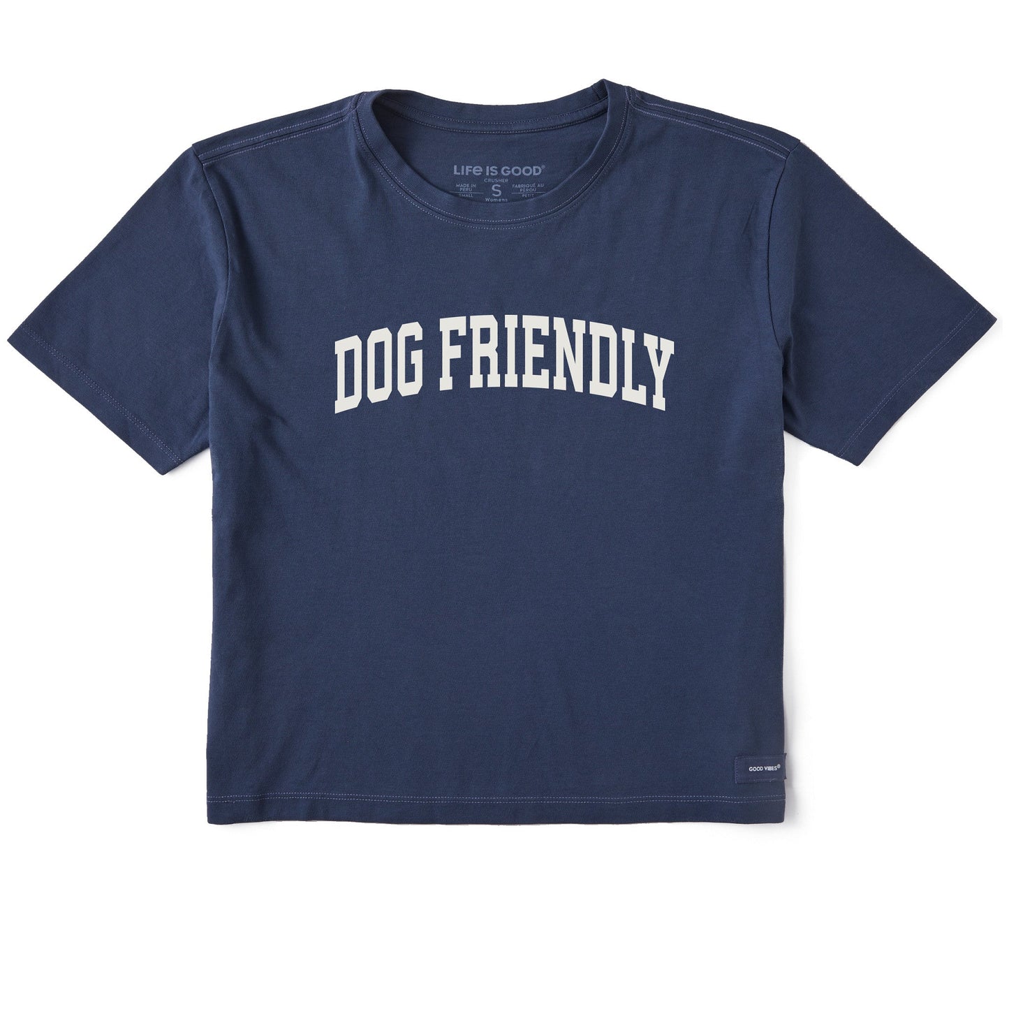 Women's Dog Friendly Arch Short Sleeve Crusher Boxy Tee