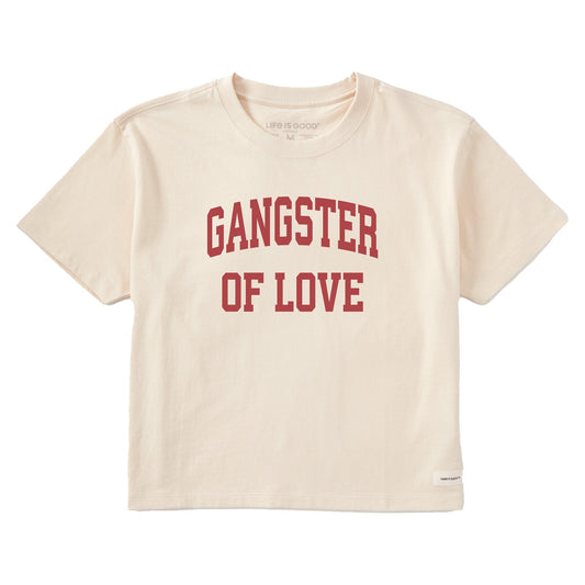 Women's Gangster of Love Arch Short Sleeve Crusher Boxy Tee