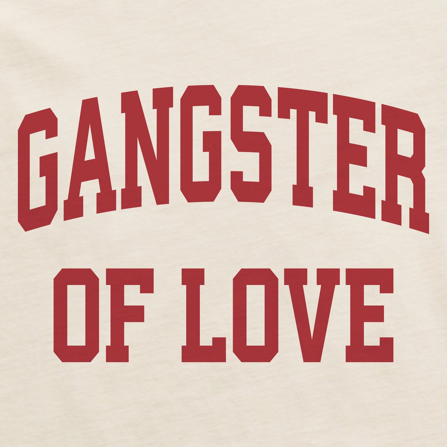 Women's Gangster of Love Arch Short Sleeve Crusher Boxy Tee