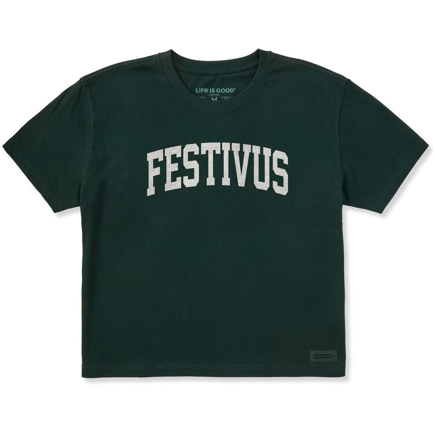 Women's Festivus Arch Short Sleeve Crusher Boxy Tee
