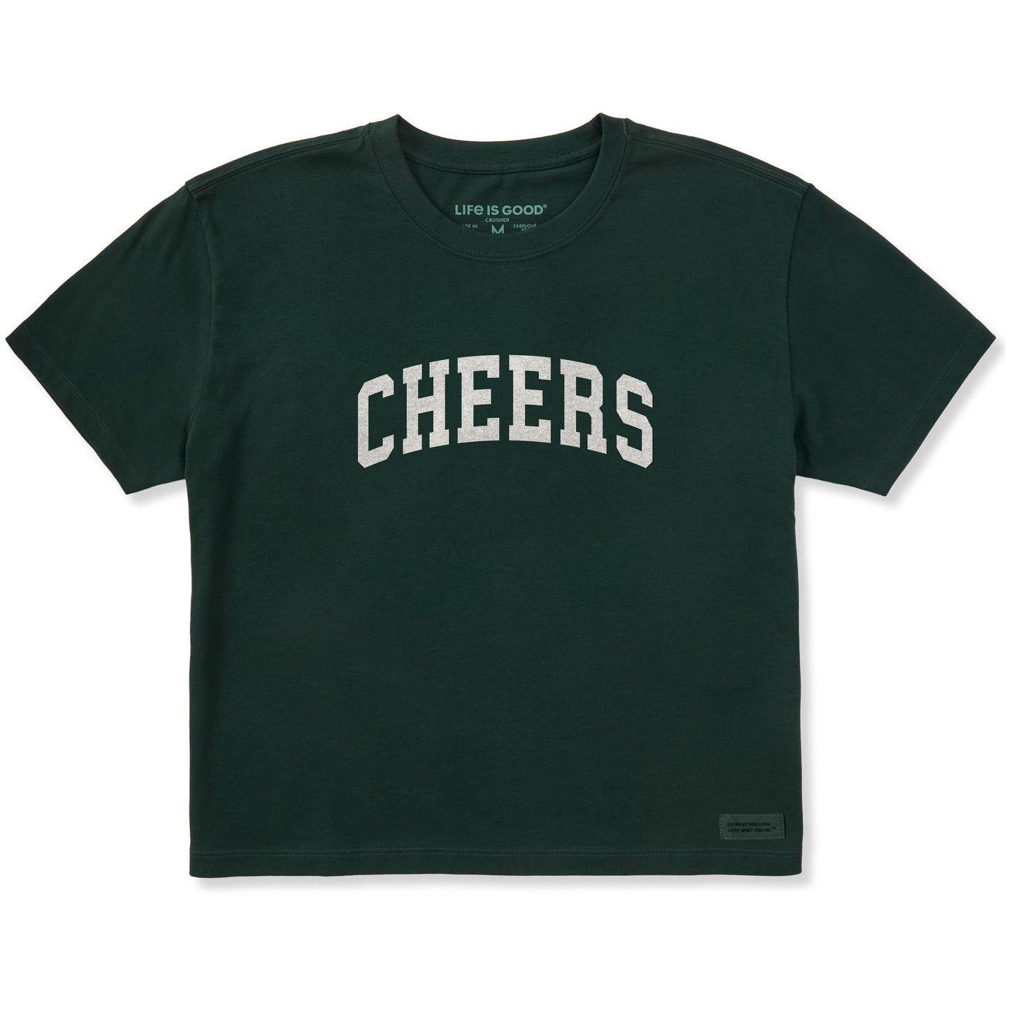 Women's Cheers Arch Short Sleeve Crusher Boxy Tee