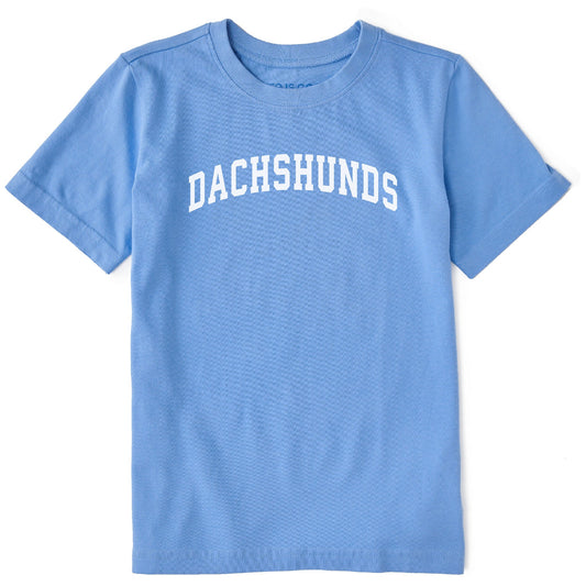 Kids Dachshunds Arch Short Sleeve Crusher Tee