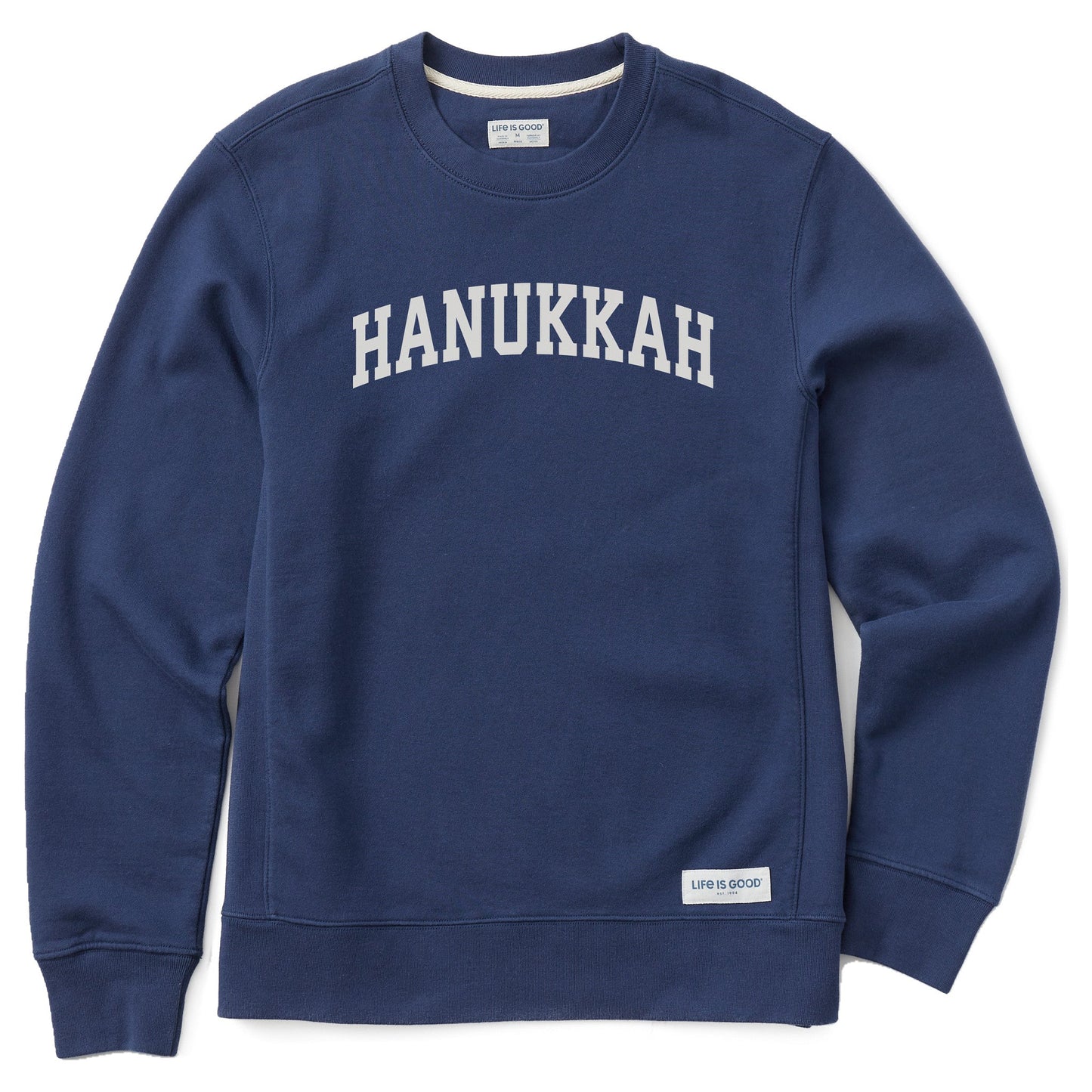 Men's Hanukkah Arch Simply True Fleece Crew
