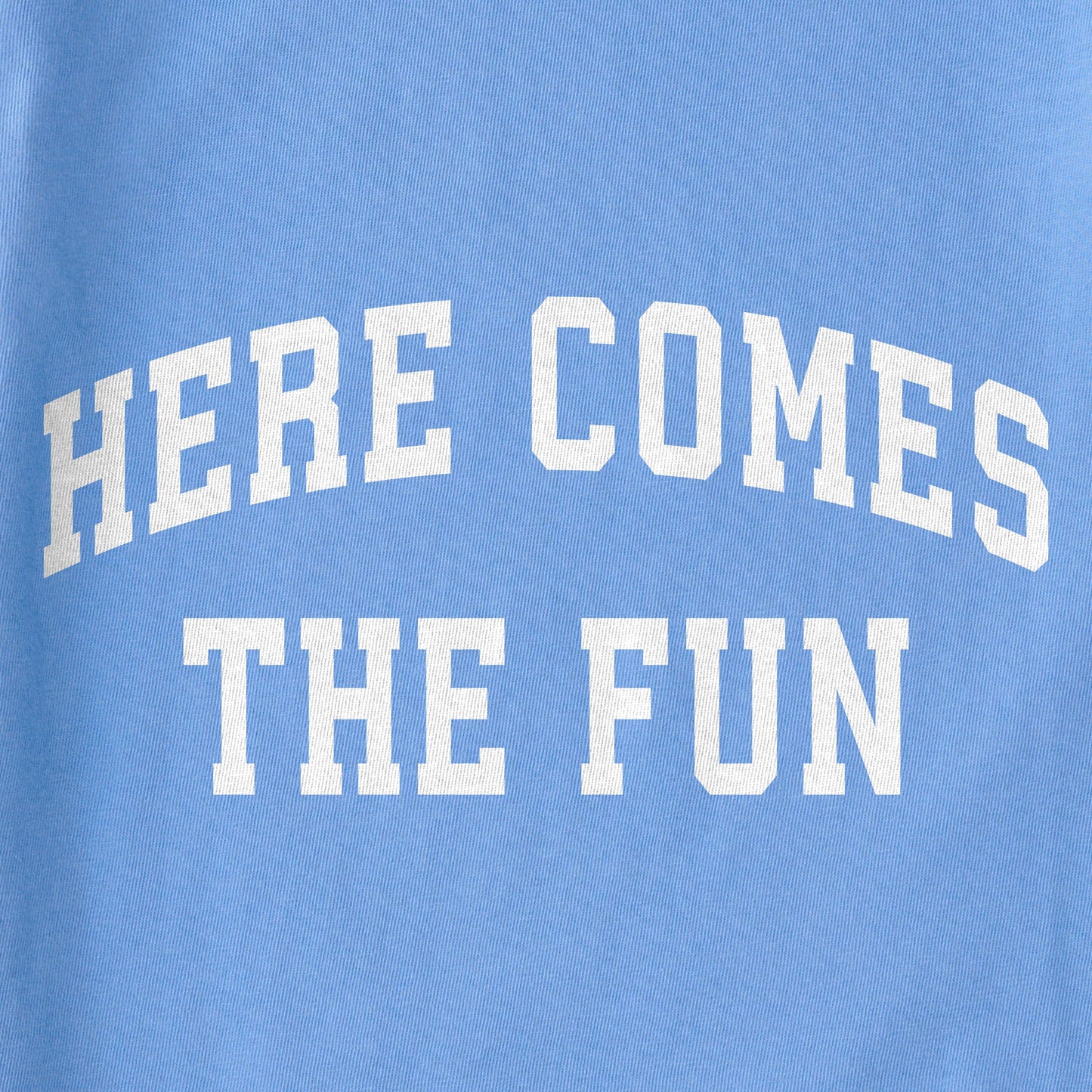 Kids Here Comes the Fun Arch Short Sleeve Crusher Tee