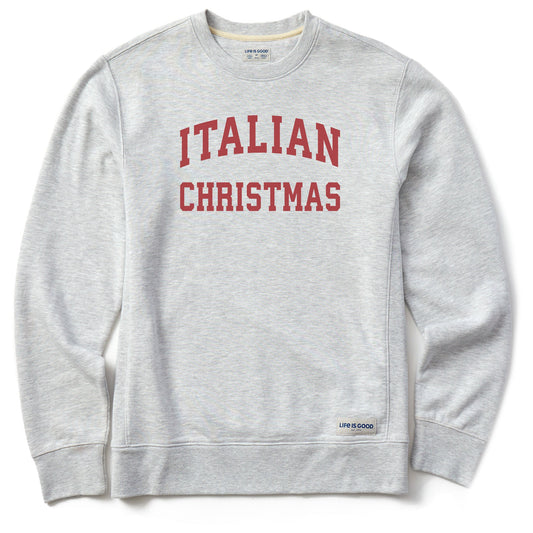 Men's Italian Christmas Arch Simply True Fleece Crew