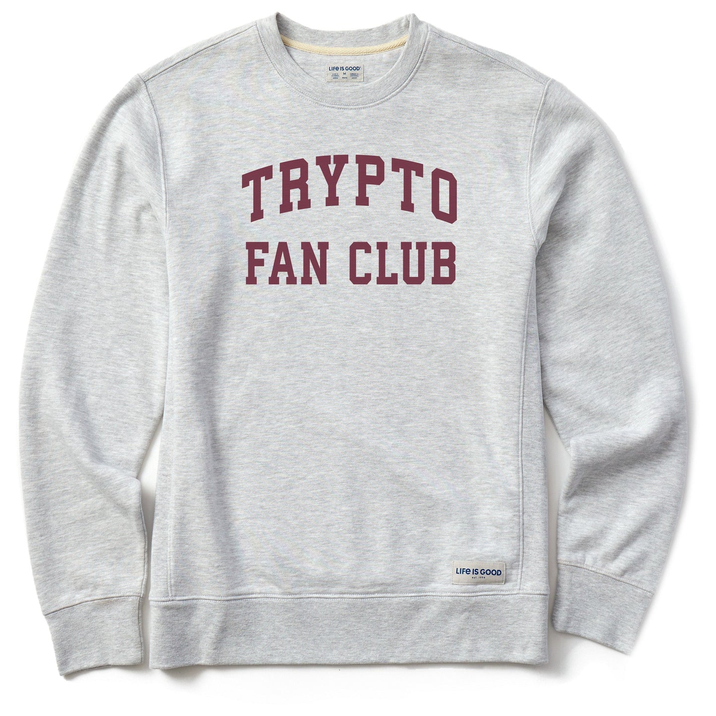 Men's Trypto Fan Club Arch Simply True Fleece Crew