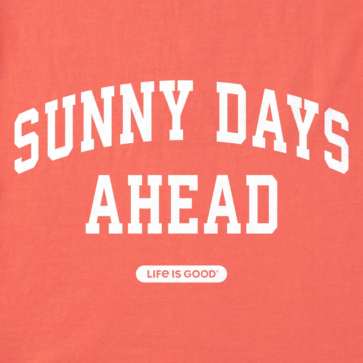 Kids Sunny Days Ahead Arch Short Sleeve Crusher Tee