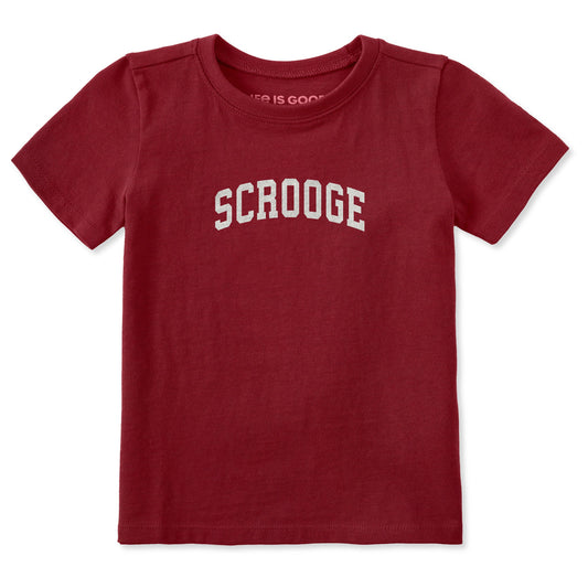 Toddler Scrooge Arch Short Sleeve Crusher Tee