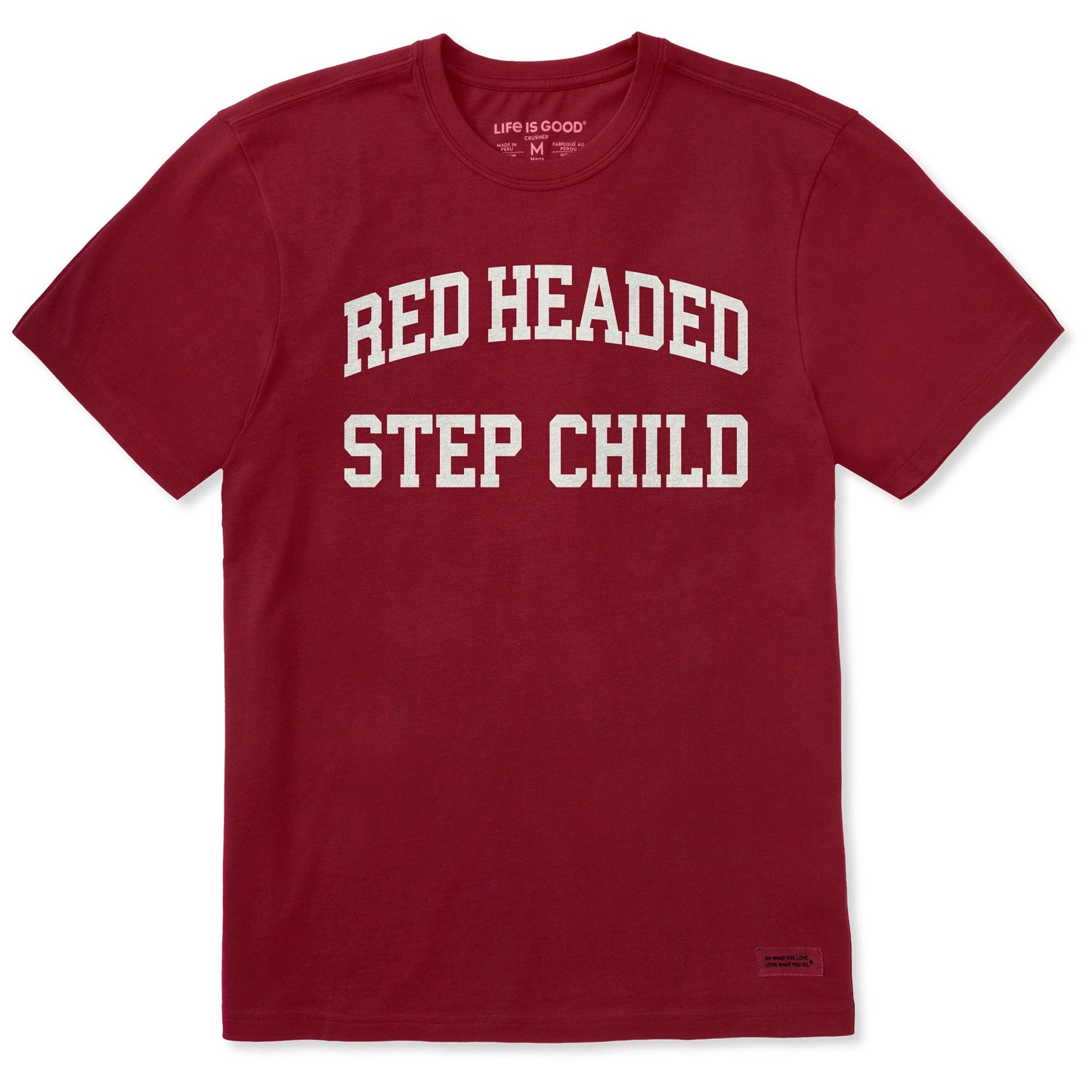 Men's Red Headed Step Child Arch Short Sleeve Crusher Tee