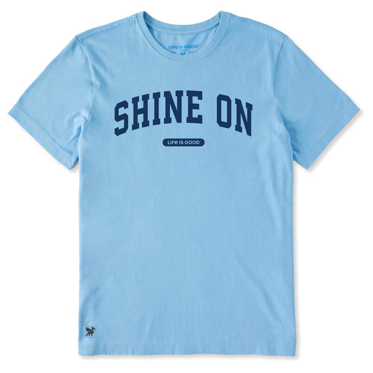Men's Shine On Arch Short Sleeve Crusher Tee