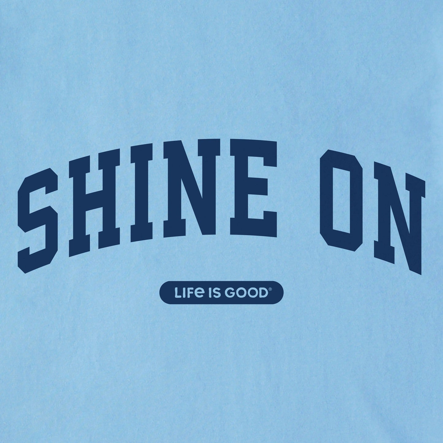 Men's Shine On Arch Short Sleeve Crusher Tee