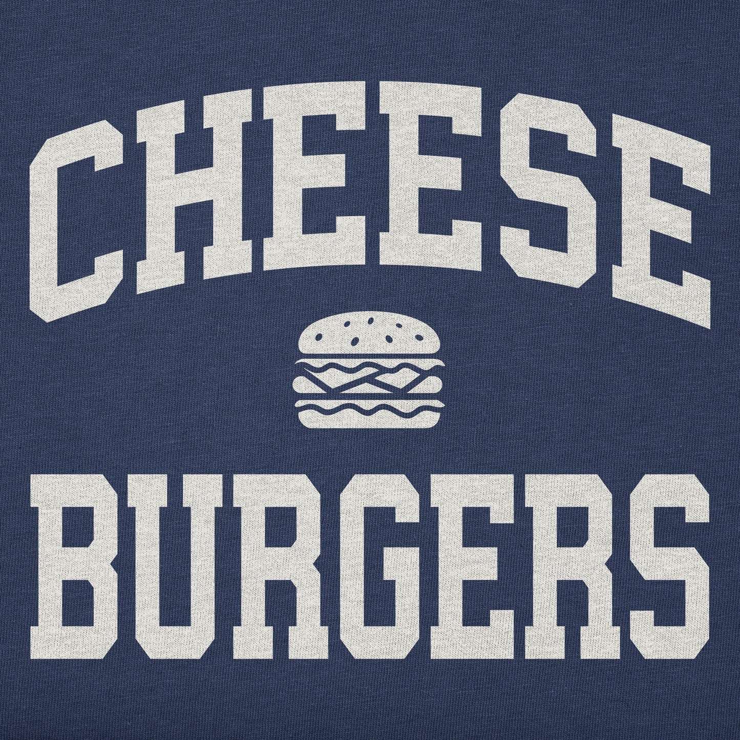 Men's Cheeseburgers Arch Short Sleeve Crusher Tee