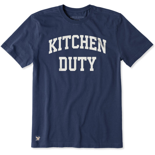 Men's Kitchen Duty Arch Short Sleeve Crusher Tee