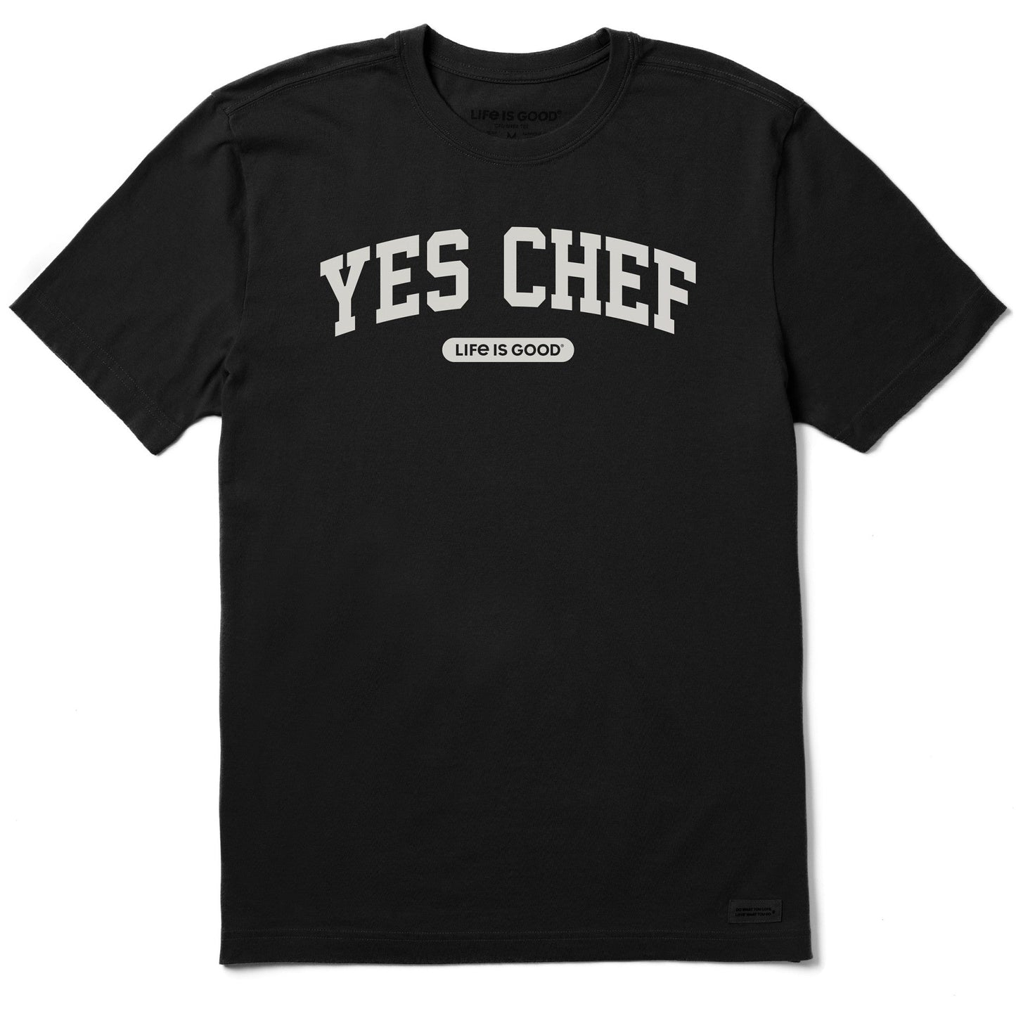 Men's Yes Chef Arch Short Sleeve Crusher Tee
