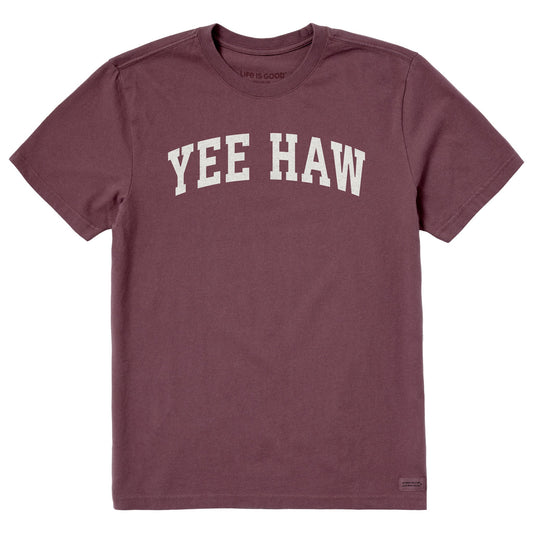 Men's Yee Haw Arch Short Sleeve Crusher Tee
