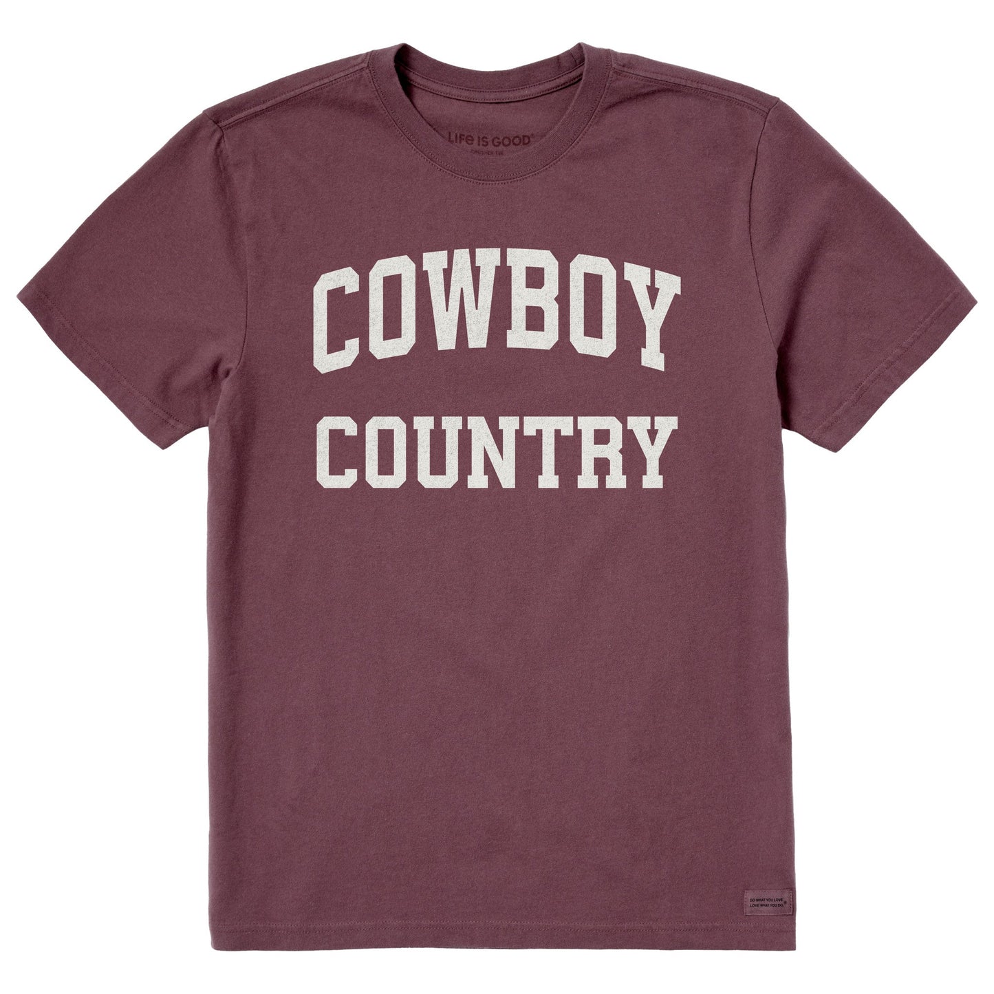 Men's Cowboy Country Arch Short Sleeve Crusher Tee
