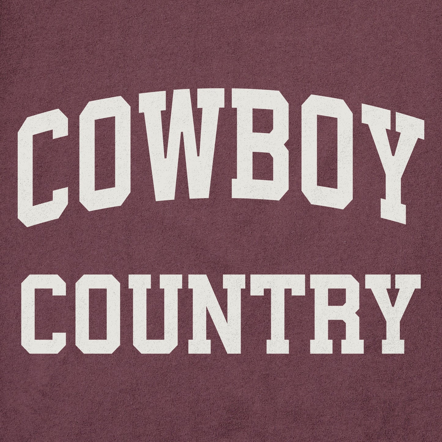 Men's Cowboy Country Arch Short Sleeve Crusher Tee