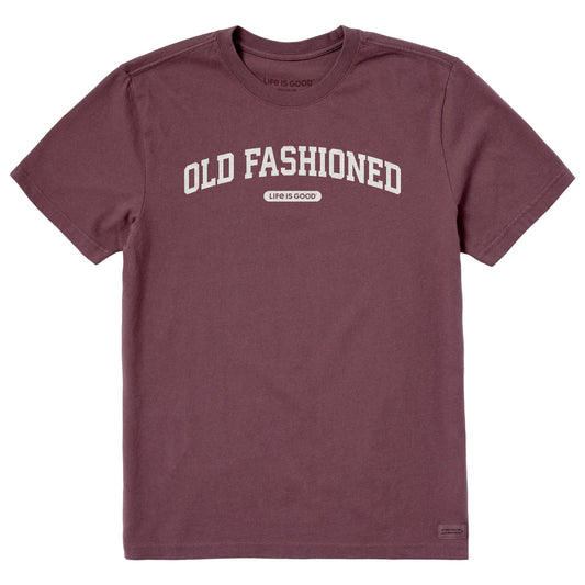 Men's Old Fashioned Arch Short Sleeve Crusher Tee