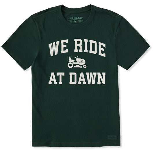 Men's We Ride at Dawn Arch Short Sleeve Crusher Tee