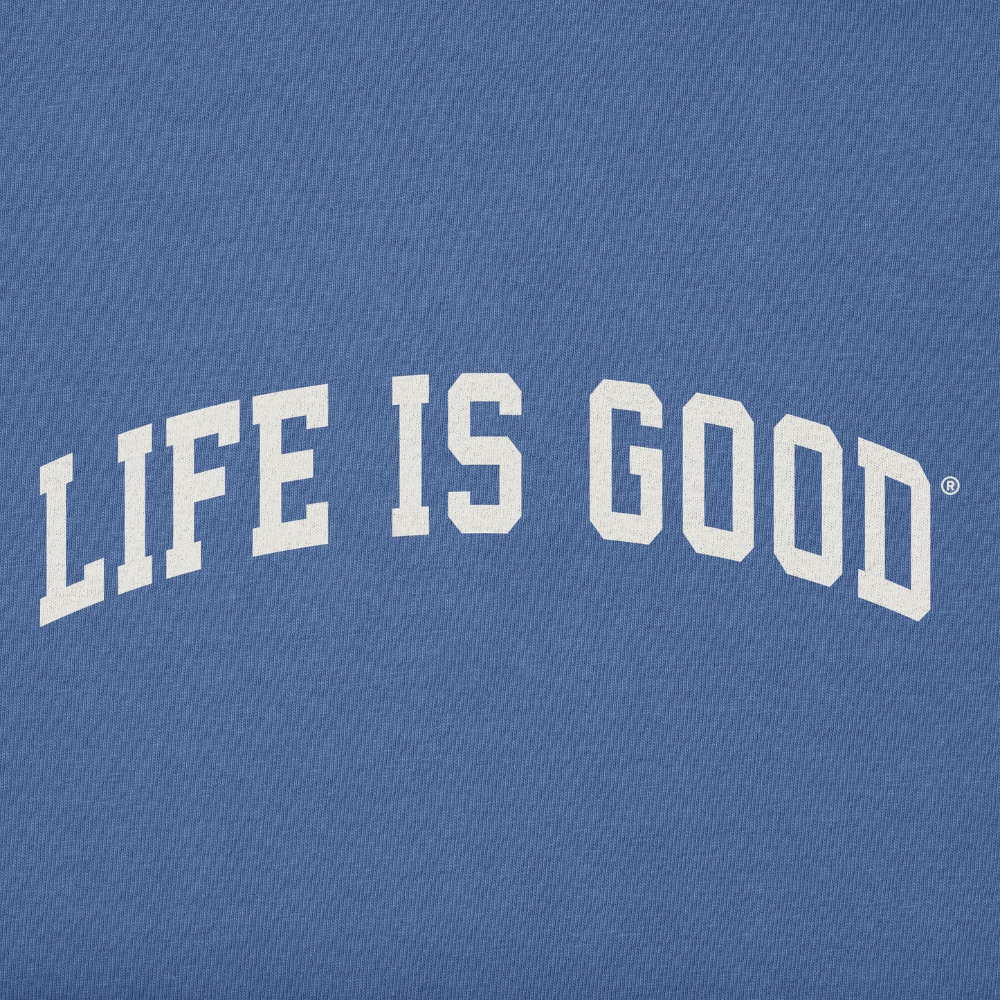 Men's A Life is Good Arch Short Sleeve Crusher Tee