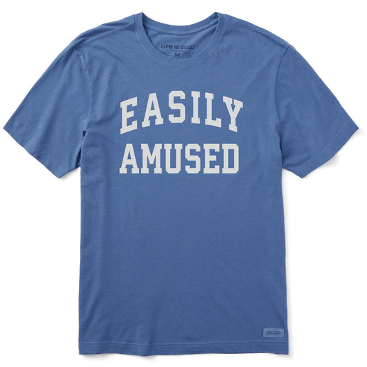 Men's Easily Amused Arch Short Sleeve Crusher Tee