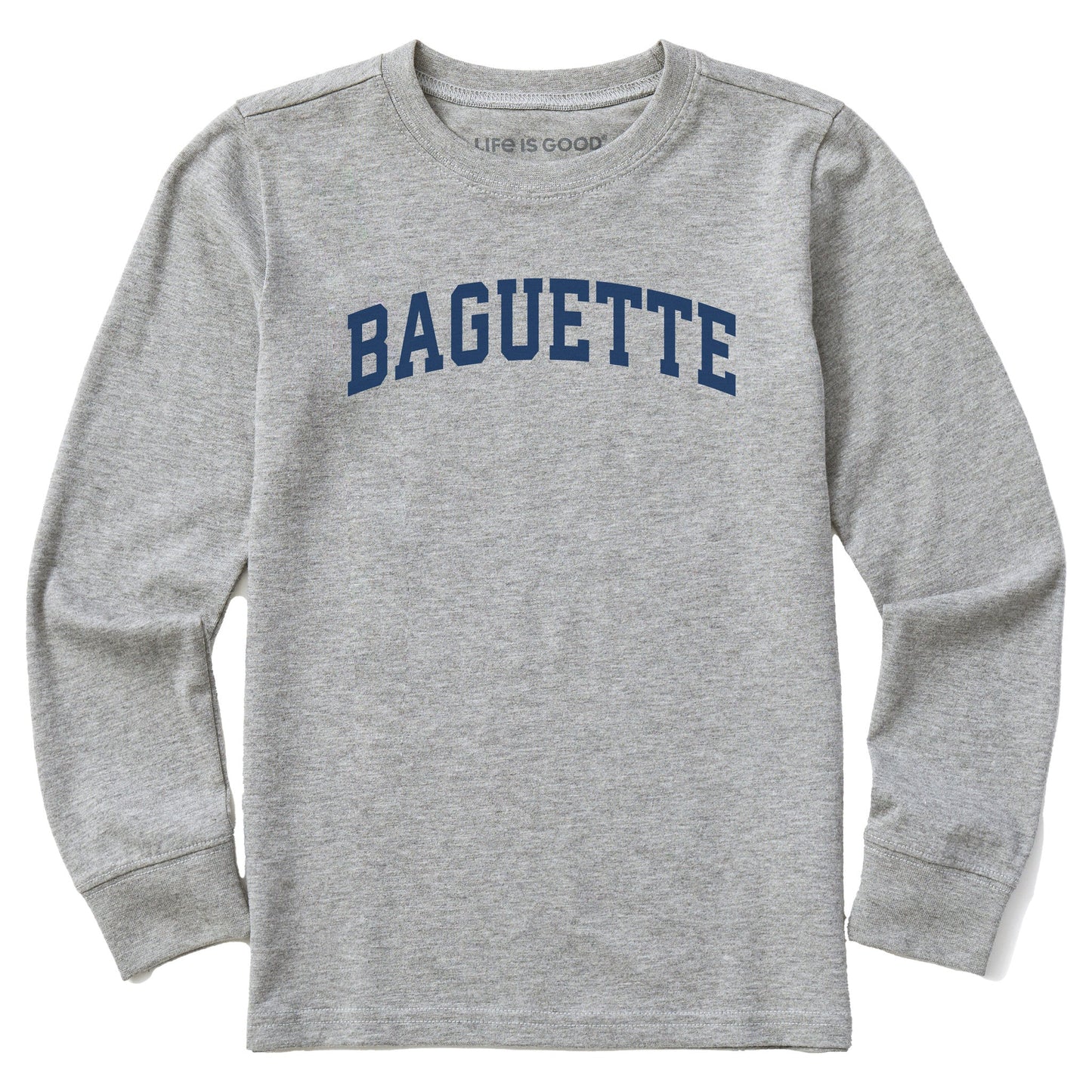 Kids Baguette Arch Long Sleeve Crusher Tee