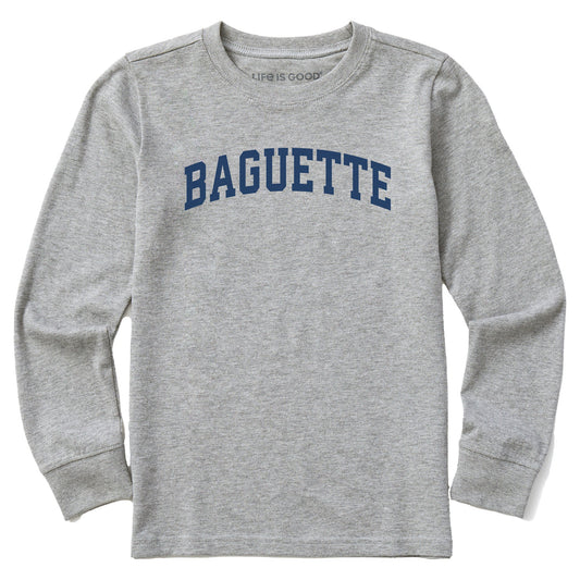 Kids Baguette Arch Long Sleeve Crusher Tee