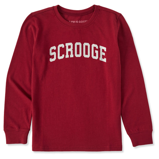 Kids Scrooge Arch Long Sleeve Crusher Tee