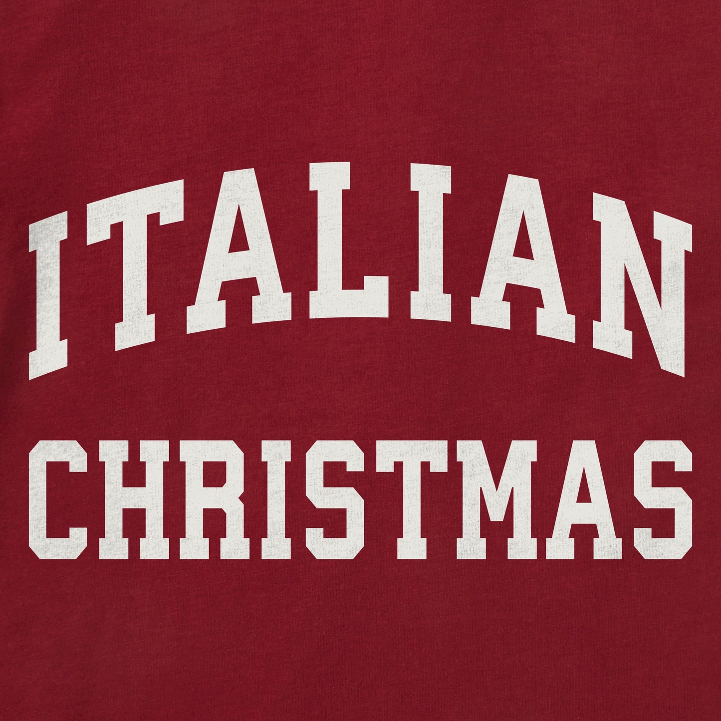 Kids Italian Christmas Arch Long Sleeve Crusher Tee