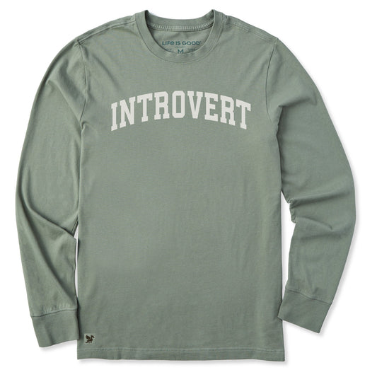 Men's Introvert Arch Long Sleeve Crusher Tee