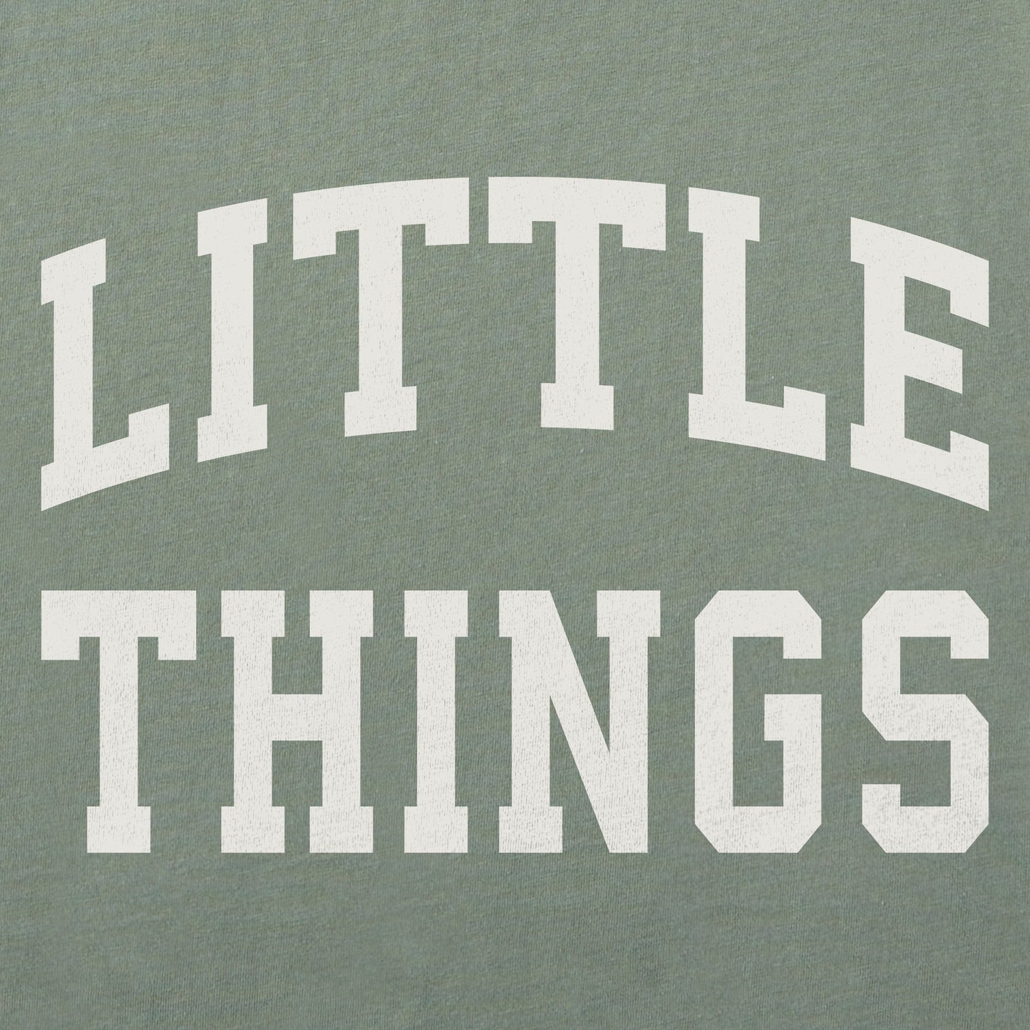 Men's Little Things Arch Long Sleeve Crusher Tee