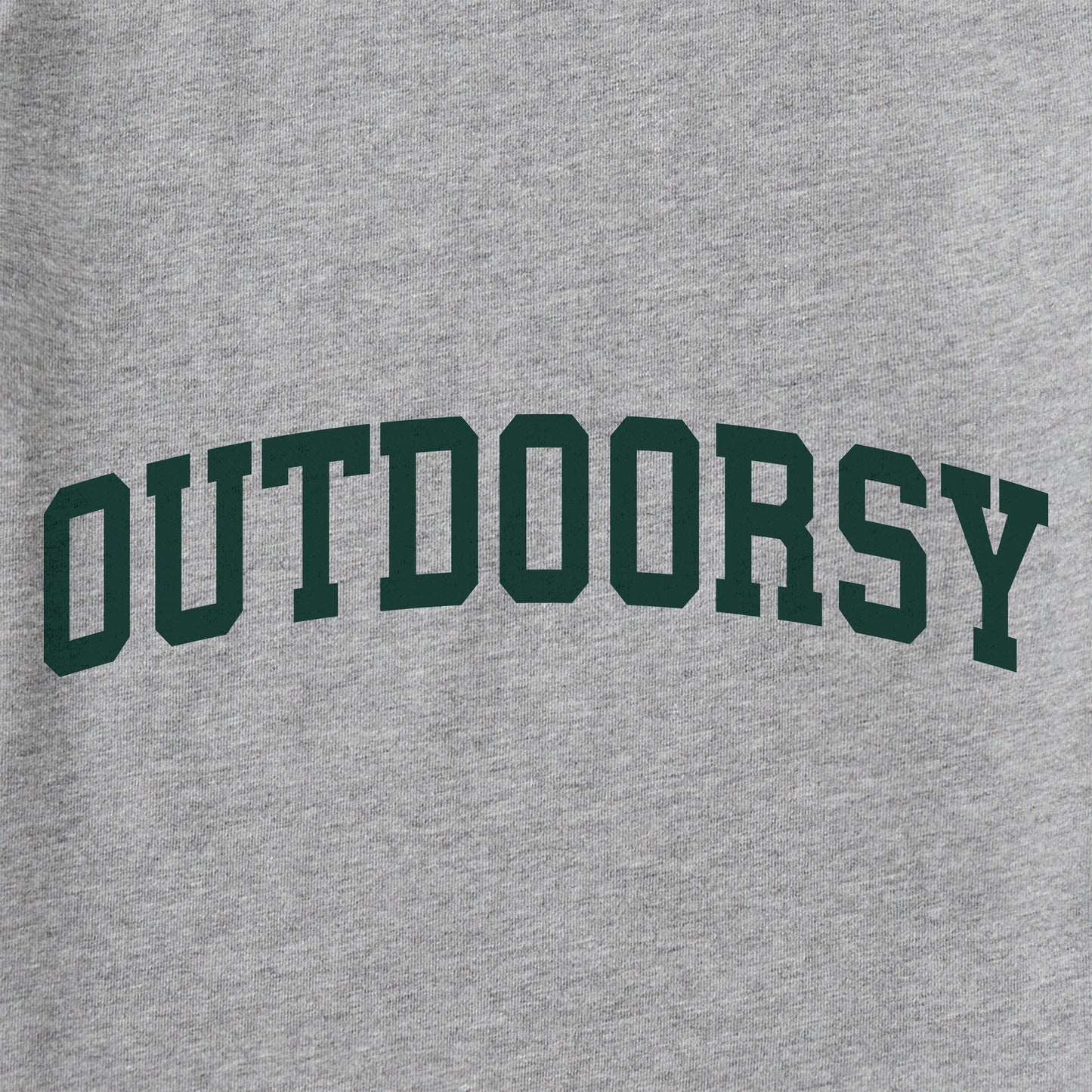 Men's Outdoorsy Arch Long Sleeve Crusher Tee