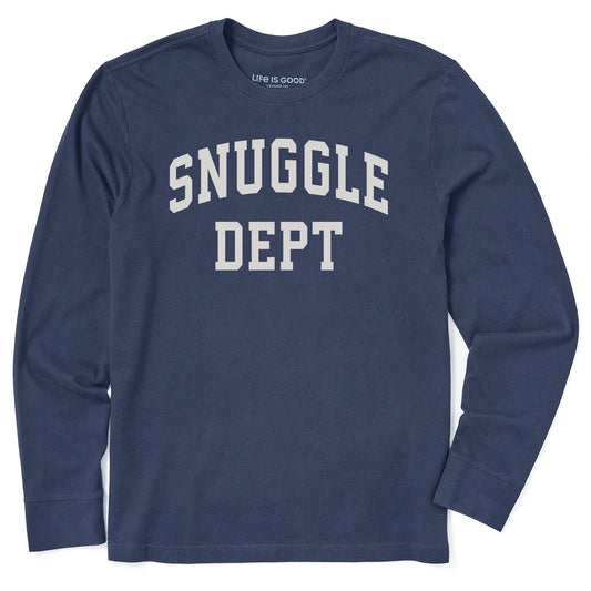 Men's Snuggle Dept Arch Long Sleeve Crusher Tee