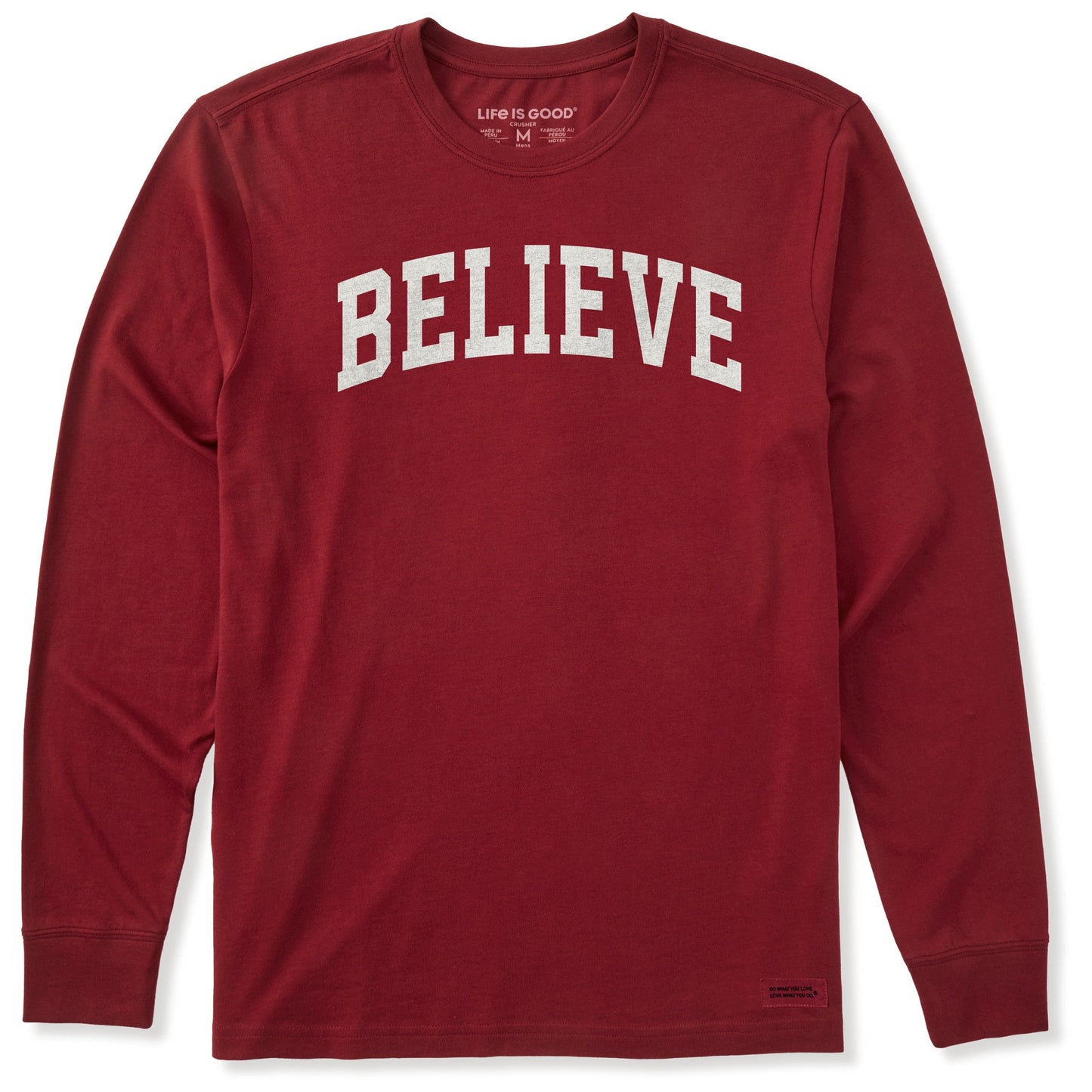 Men's Believe Arch Long Sleeve Crusher Tee