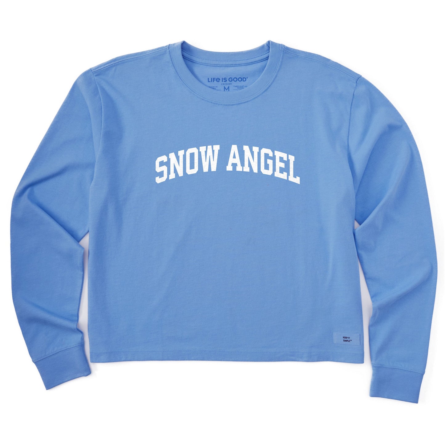 Women's Snow Angel Arch Long Sleeve Crusher Boxy Tee