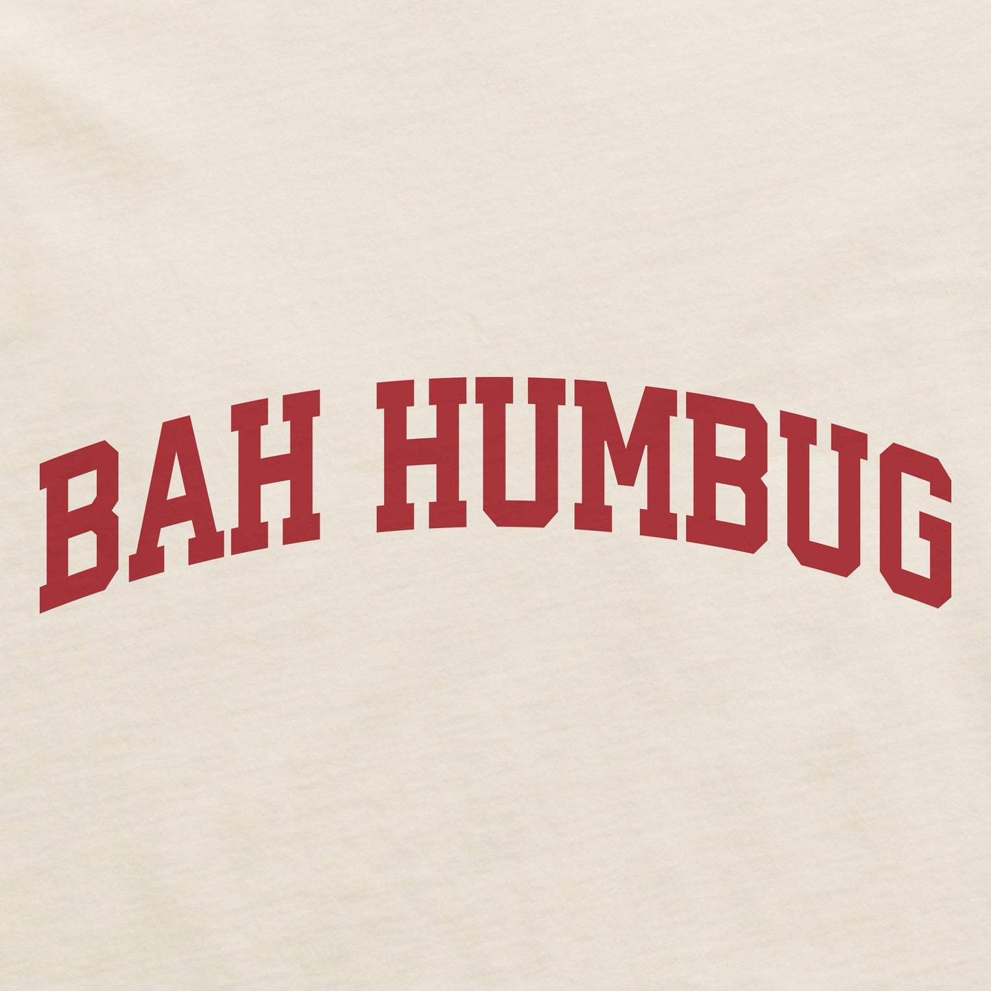 Women's Bah Humbug Arch Long Sleeve Crusher Boxy Tee