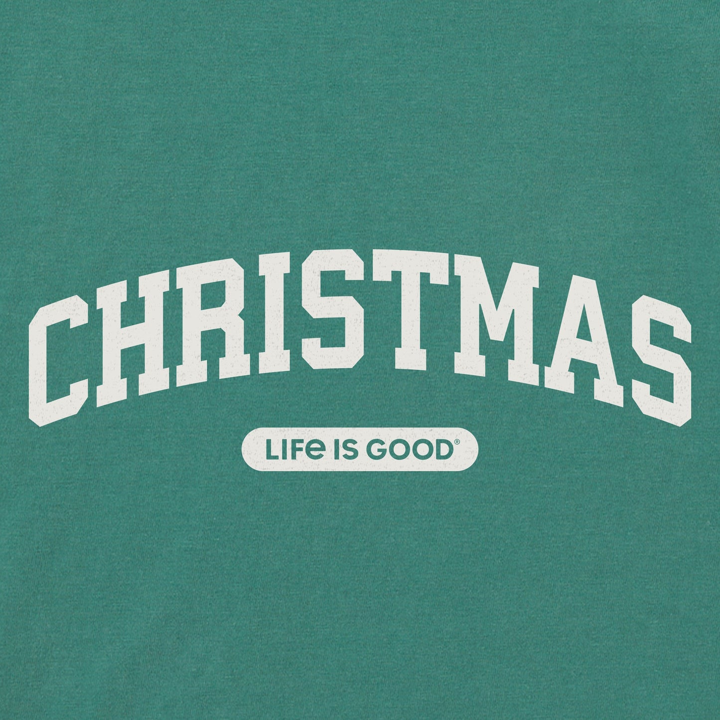 Women's Christmas Arch Long Sleeve Crusher Boxy Tee