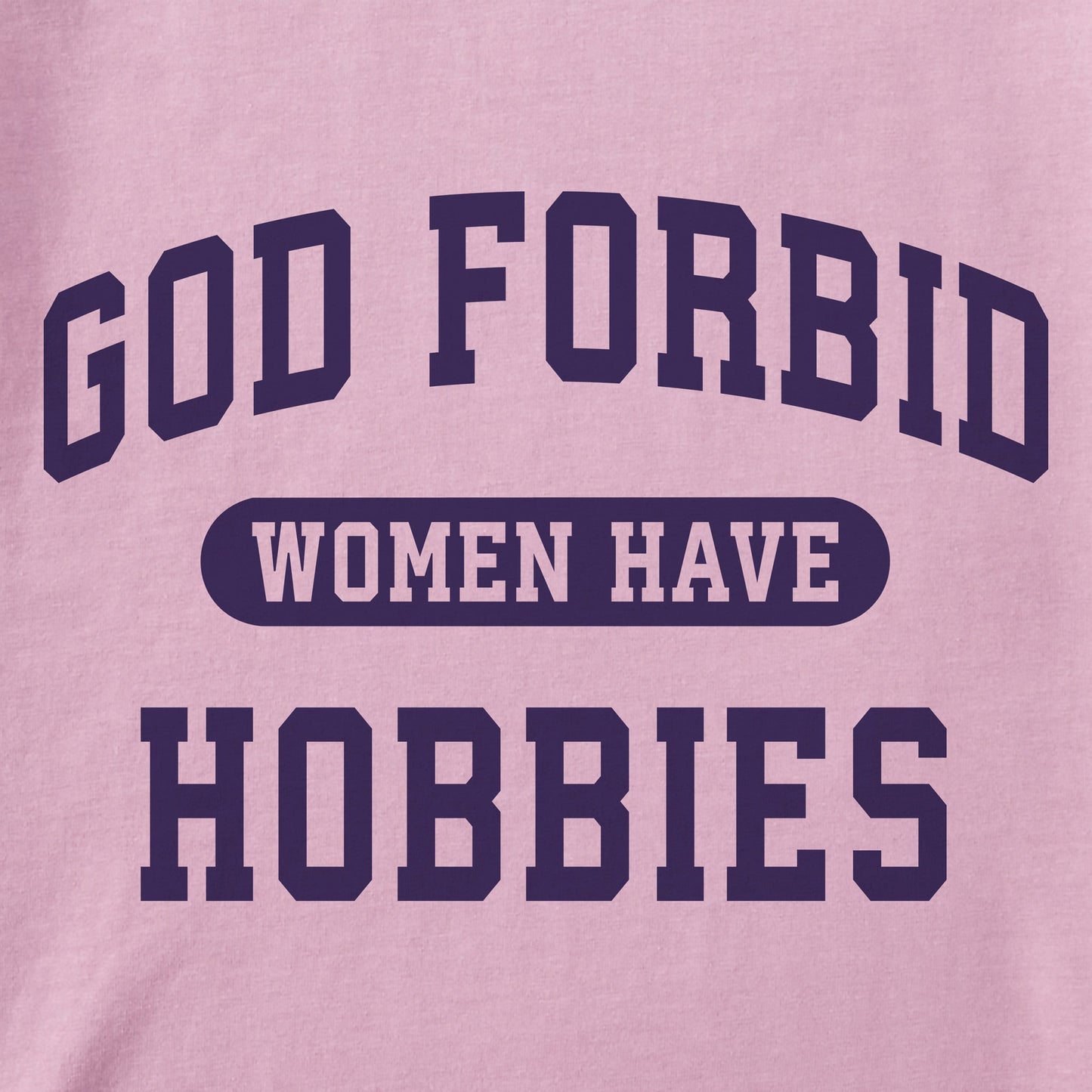 Women's God Forbid Arch Short Sleeve Crusher Boxy Tee