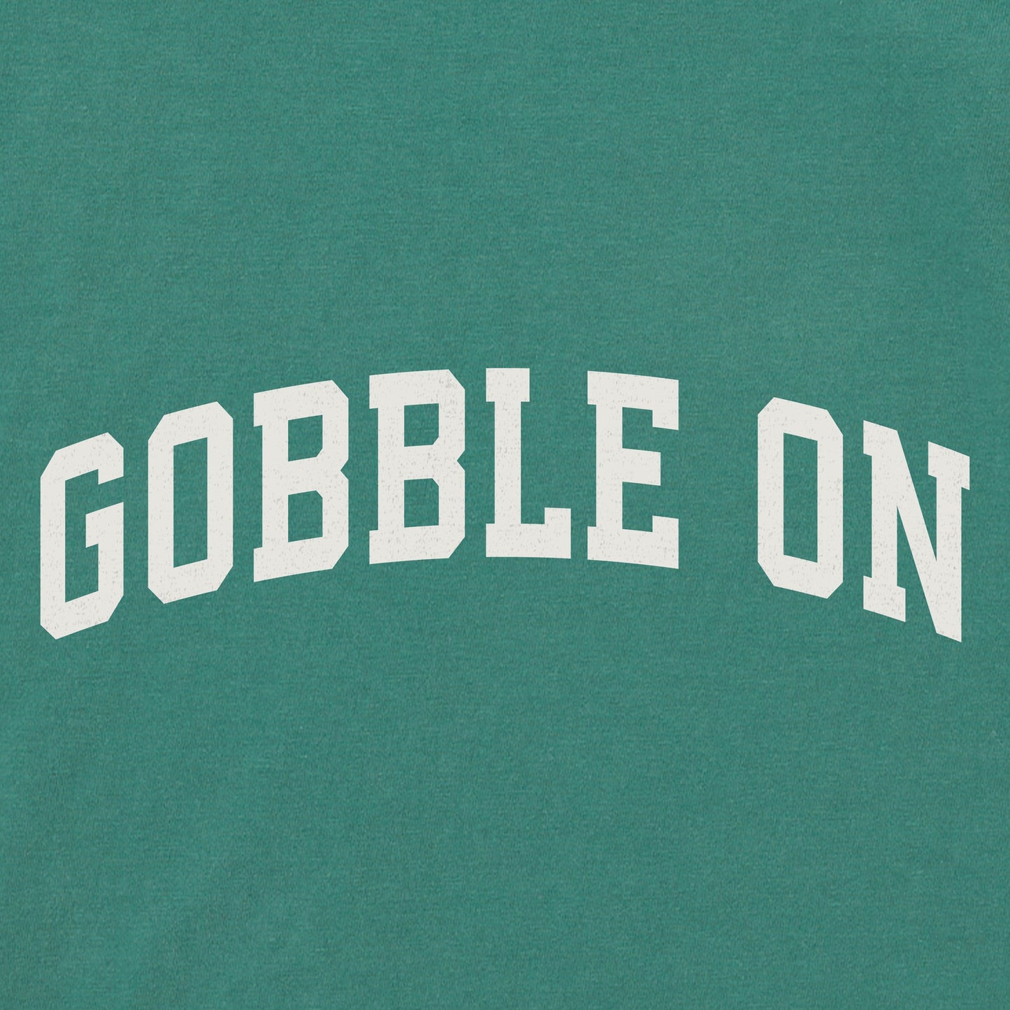 Women's Gobble On Arch Short Sleeve Crusher Boxy Tee